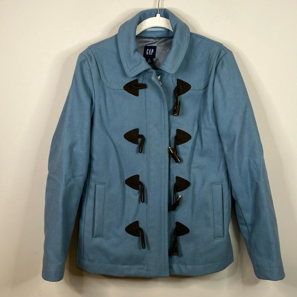Gap wool blend toggle coat - Picture 2 of 9
